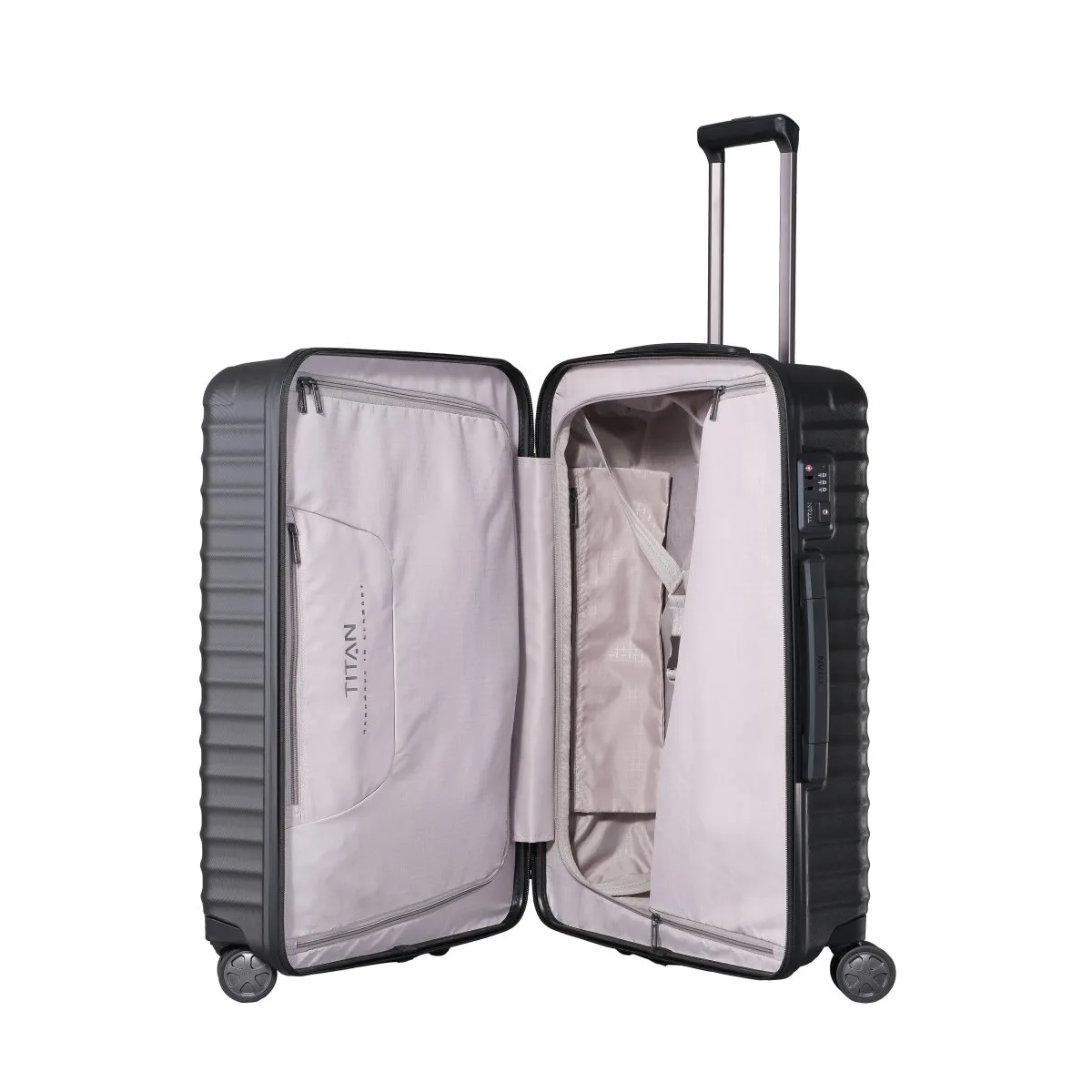 TITAN Litron - 4w Trolley M, Schwarz 4 TITAN Litron - 4w Trolley M, Schwarz – Bild 2