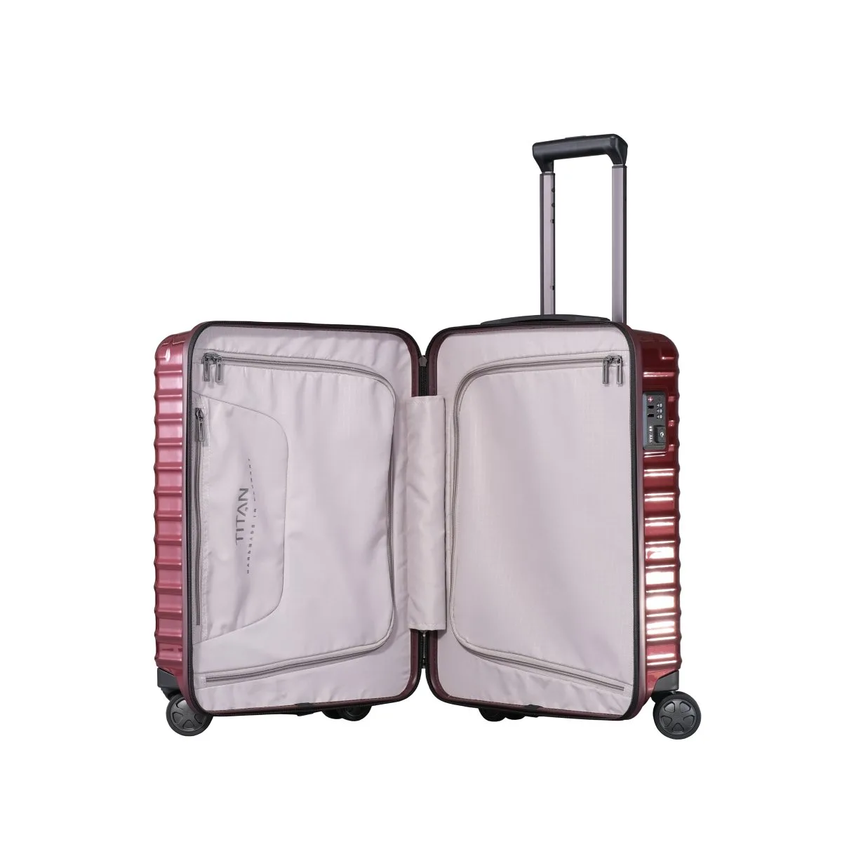 TITAN Litron - 4w Trolley S, Kirschrot 5 TITAN Litron - 4w Trolley S, Kirschrot – Bild 3