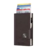 Wallet Click & Slide Coin Pocket Nappa Brown/Silver 1 Wallet Click & Slide Coin Pocket Nappa Brown/Silver -Koffer Verkaufs-Shop compressed 714