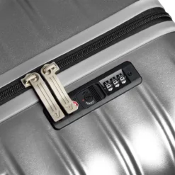 Roncato Wave - Trolley M Erweiterbar, Silber -Koffer Verkaufs-Shop compressed 733