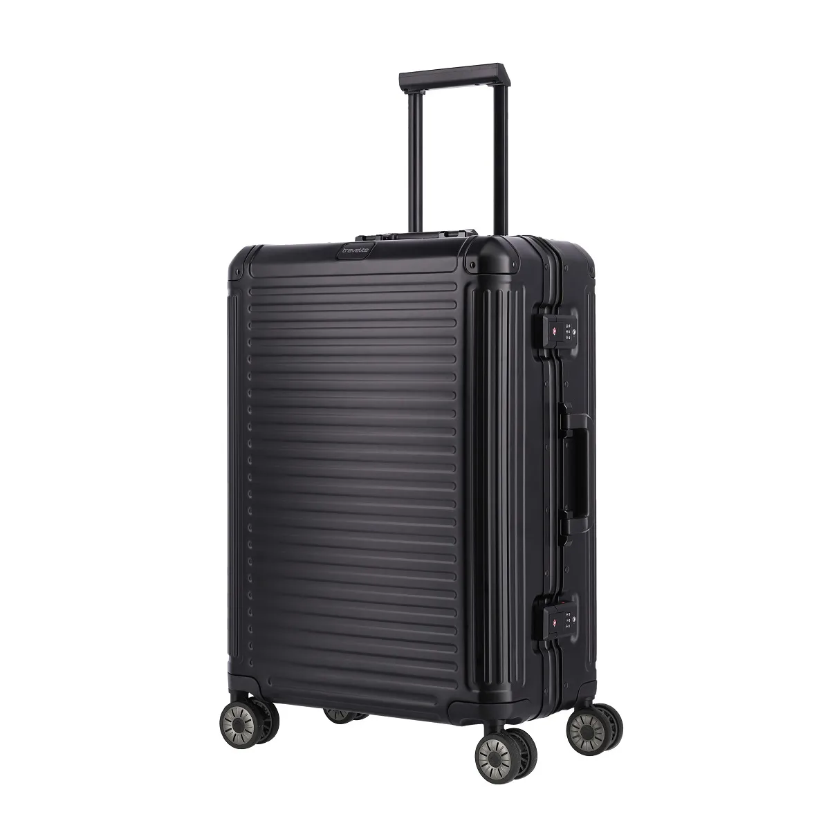 Travelite Next - 4-Rad Trolley M, Schwarz 5 Travelite Next - 4-Rad Trolley M, Schwarz – Bild 3