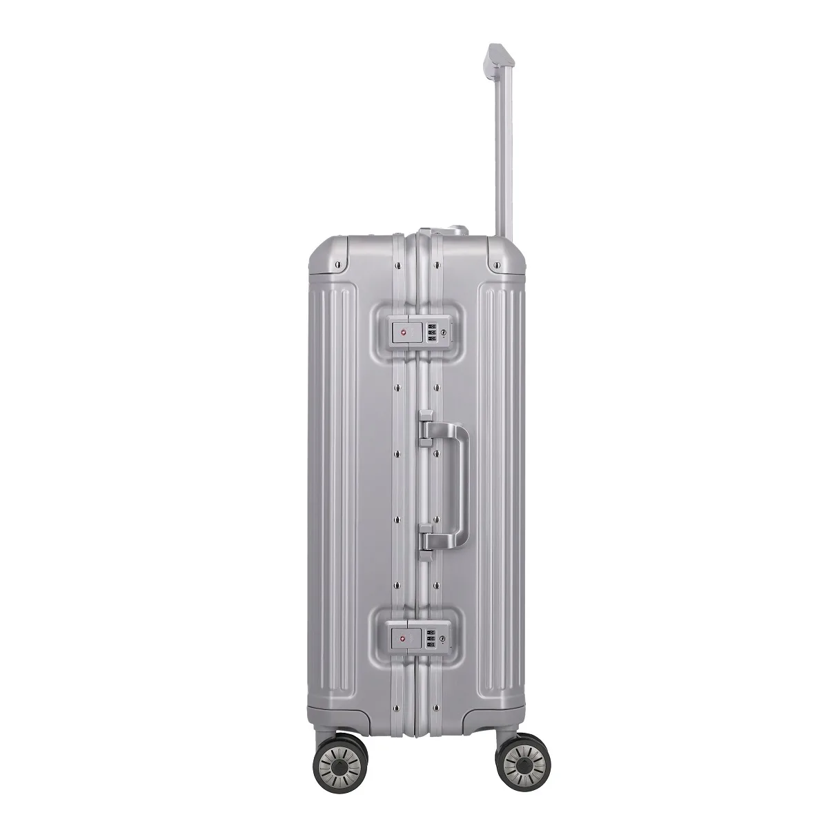 Travelite Next - 4-Rad Trolley M, Silber 7 Travelite Next - 4-Rad Trolley M, Silber – Bild 5