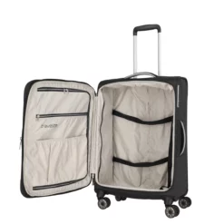 Travelite Miigo - 4-Rad Trolley M, Nachtschwarz -Koffer Verkaufs-Shop compressed 92748 01 Miigo M I