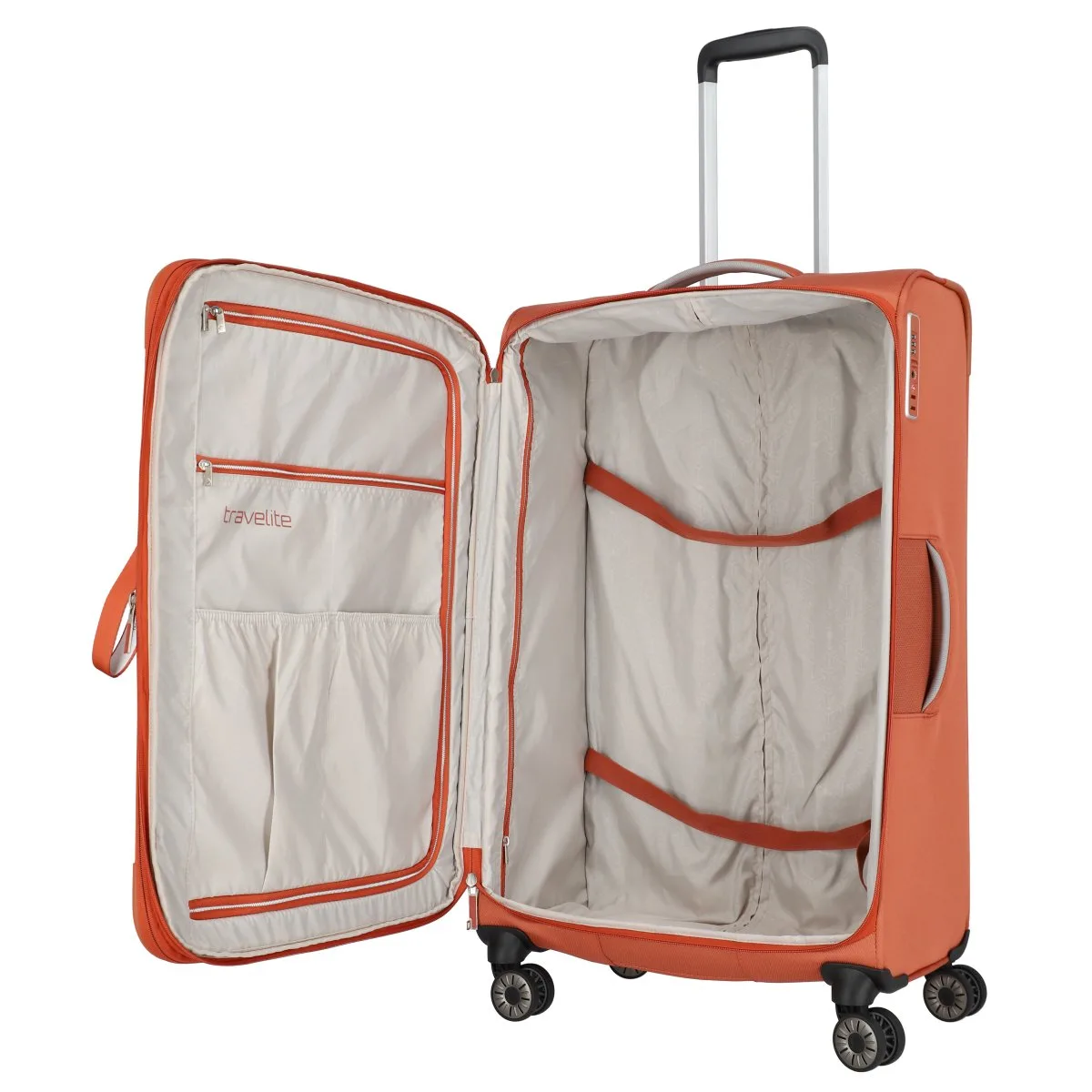 Travelite Miigo - 4-Rad Trolley L, Safran 4 Travelite Miigo - 4-Rad Trolley L, Safran – Bild 2