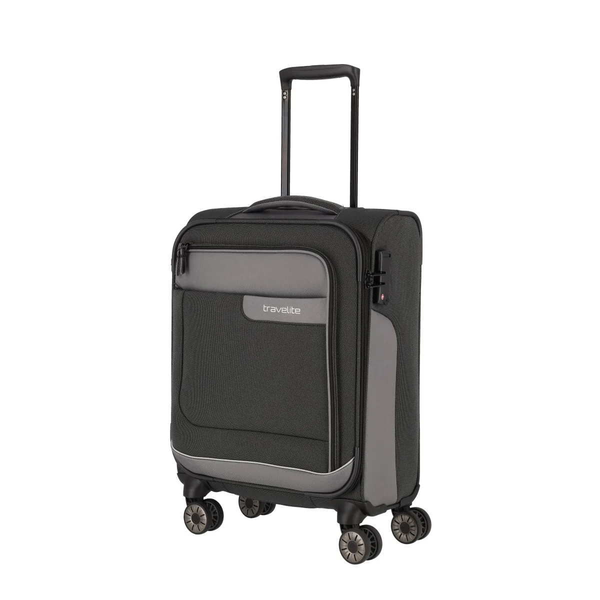 Travelite Viia - 4-Rad Trolley S, Anthrazit 5 Travelite Viia - 4-Rad Trolley S, Anthrazit – Bild 3