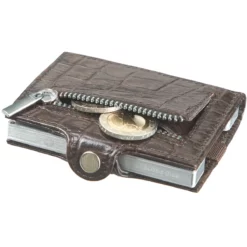 3.55 Kartenhalter Mit Münzfach Und Notenfach In Krokodil Braun 11 3.55 Kartenhalter Mit Münzfach Und Notenfach In Krokodil Braun -Koffer Verkaufs-Shop compressed 92b