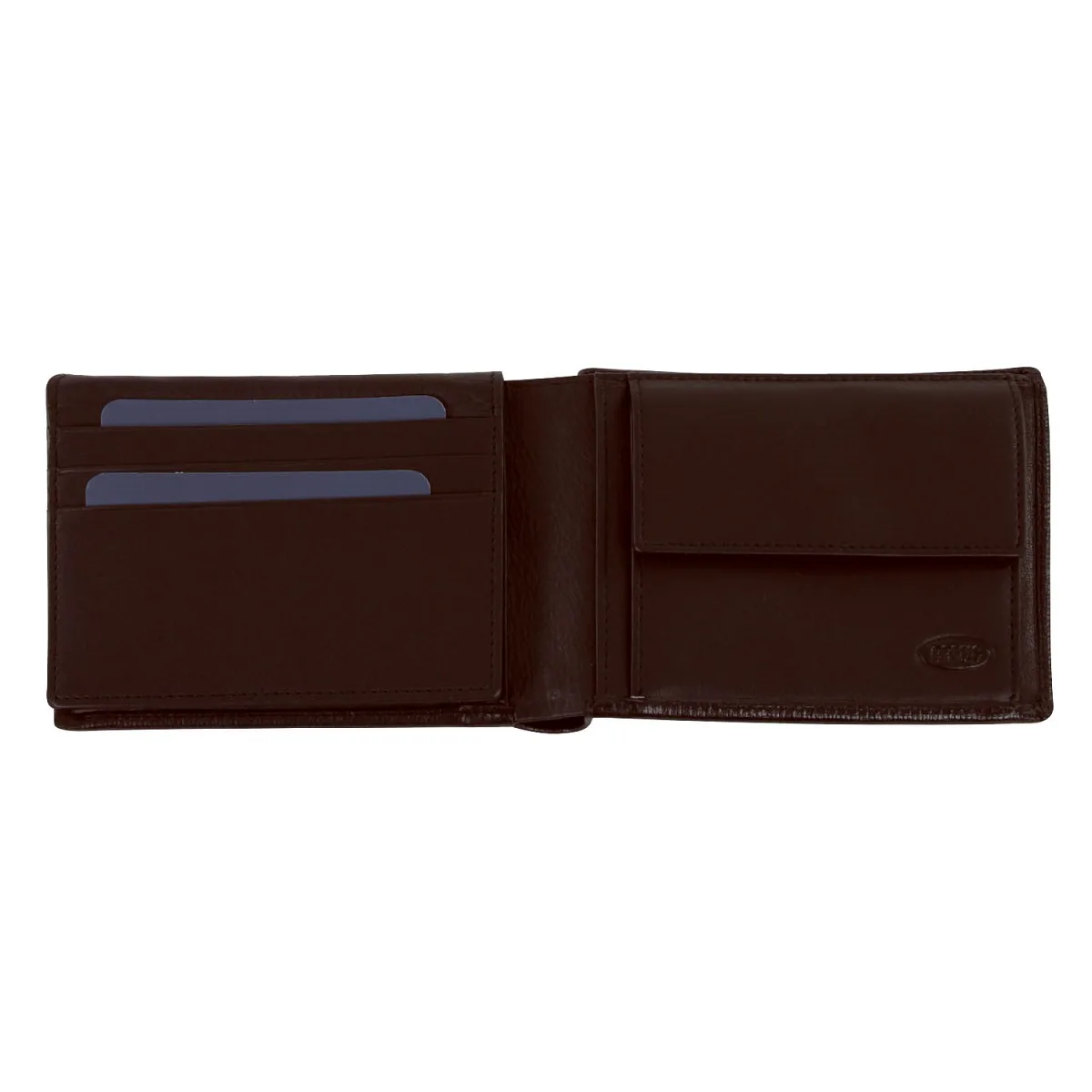 Monte Rosa - Brieftasche Aus Leder In Dunkelbraun 5 Monte Rosa - Brieftasche Aus Leder In Dunkelbraun – Bild 3