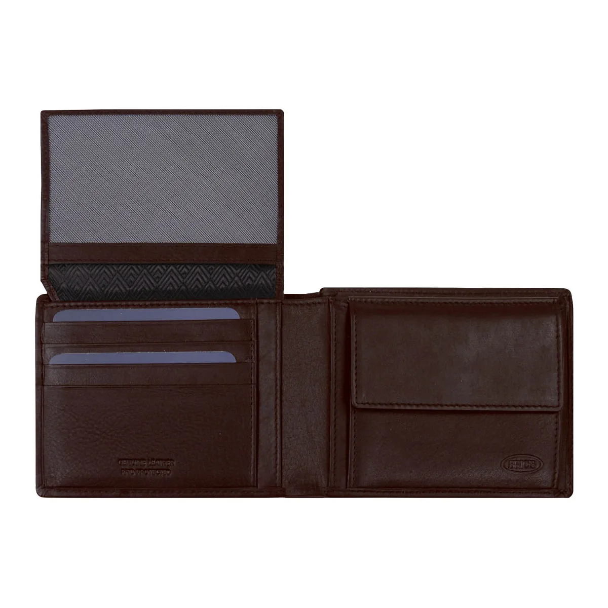 Monte Rosa - Brieftasche Aus Leder In Dunkelbraun 4 Monte Rosa - Brieftasche Aus Leder In Dunkelbraun – Bild 2