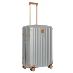 Capri - Mittelgrosser Trolley In Silber -Koffer Verkaufs-Shop compressed BRK2803102102