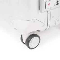 Piquadro Ultra Slim Mittelgrosser Koffer Grau/Leder -Koffer Verkaufs-Shop compressed BV4425ALU GRCU DETT3