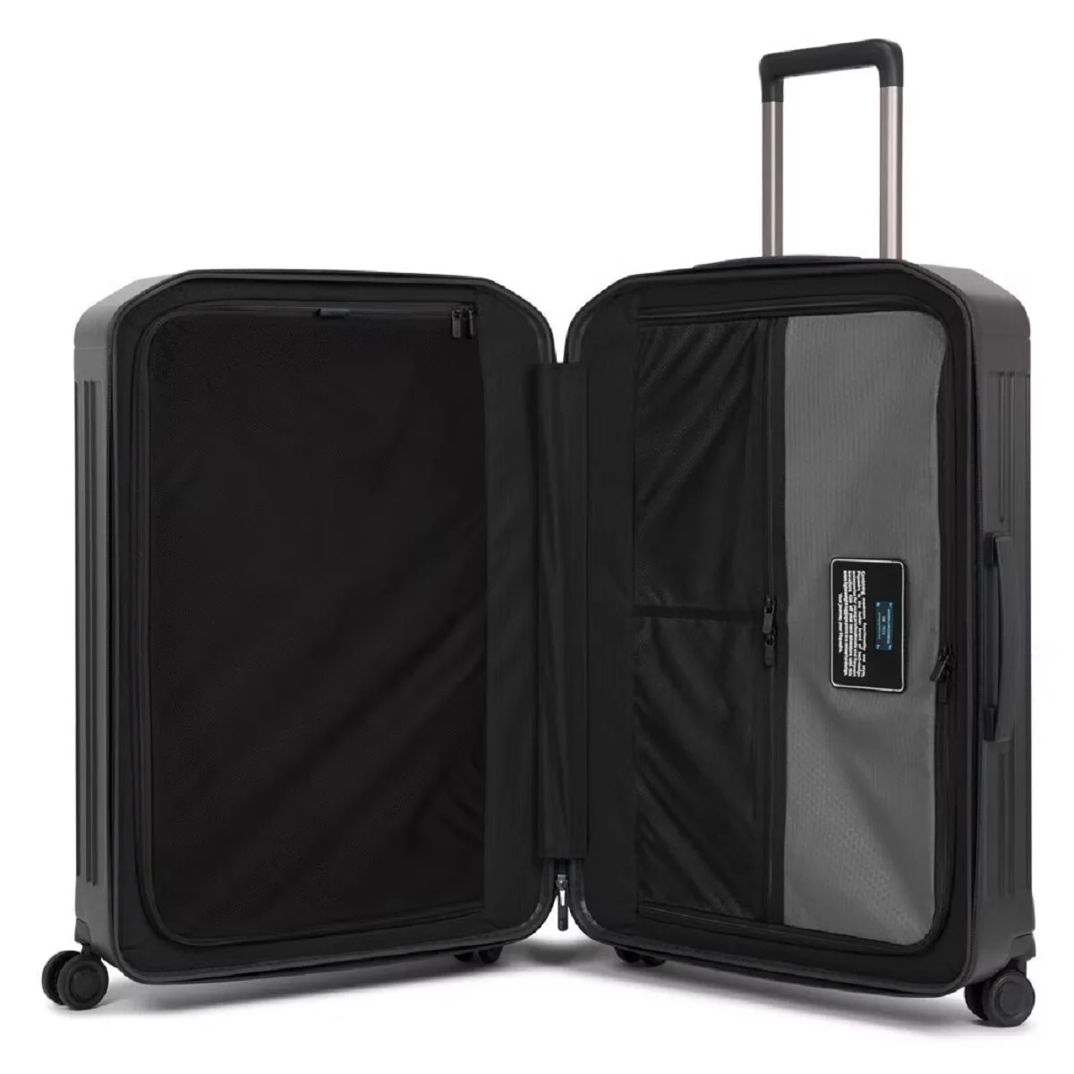 Piquadro Hartschalenkoffer PQ-Light In Schwarz, M 4 Piquadro Hartschalenkoffer PQ-Light In Schwarz, M – Bild 2