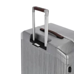 Piquadro PQ-Light - Ultra Slim Grosser Hartschalentrolley Schwarz/Leder 17 Piquadro PQ-Light - Ultra Slim Grosser Hartschalentrolley Schwarz/Leder -Koffer Verkaufs-Shop compressed BV4428PQLM NCU 11 DETT5