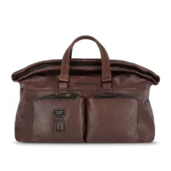 Piquadro Harper - Reisetasche Mit Trolley-Schlaufe In Dunkelbraun