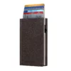 Wallet Click & Slide Sleek Nappa Brown/Silver -Koffer Verkaufs-Shop compressed Bild1138
