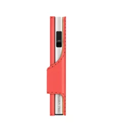 Wallet Click & Slide Vegan Bio Apple Coral/Silber -Koffer Verkaufs-Shop compressed Bild1438