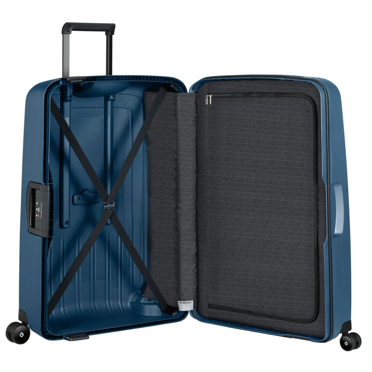 Samsonite S´Cure Eco - Spinner 75cm In Navy Blue 4 Samsonite S´Cure Eco - Spinner 75cm In Navy Blue – Bild 2