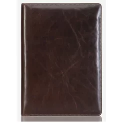 Oxford - A4 Zip Around Folder In Coffee