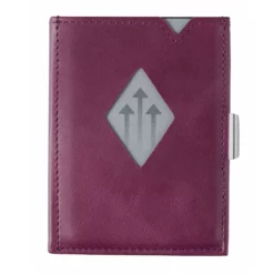 Exentri Wallet Leder Violett Für 10 Karten