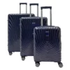 Calgary 3er Trolley Set Navy -Koffer Verkaufs-Shop compressed Bild272