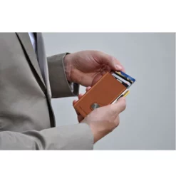 Wallet Click & Slide Natural Brown Yellow/Silver 14 Wallet Click & Slide Natural Brown Yellow/Silver -Koffer Verkaufs-Shop compressed Bild3115