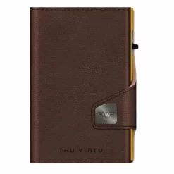 Wallet Click & Slide Portemonnaie Florence Chocolate/Gold -Koffer Verkaufs-Shop compressed Bild397