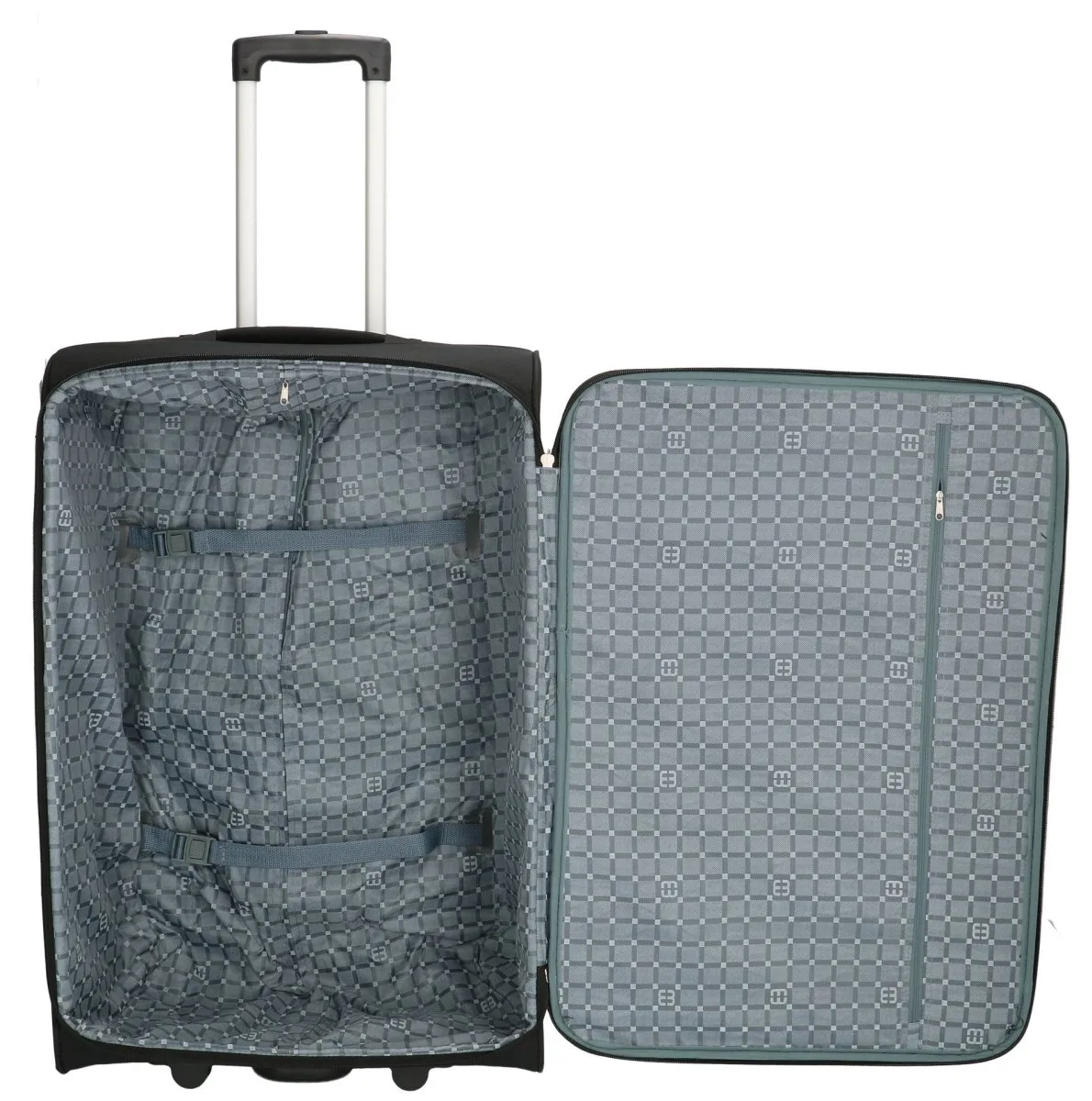 San Antonio 3er Trolley Set Schwarz 4 San Antonio 3er Trolley Set Schwarz – Bild 2