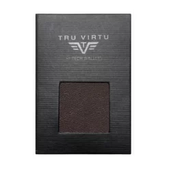 Wallet Click & Slide Sleek Nappa Brown/Silver -Koffer Verkaufs-Shop compressed Bild643