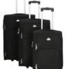 San Antonio 3er Trolley Set Schwarz -Koffer Verkaufs-Shop compressed Bild675