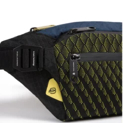 Piquadro Ausdehnbare Gürteltasche PQ-Y In Blau/Gelb -Koffer Verkaufs-Shop compressed Bild676
