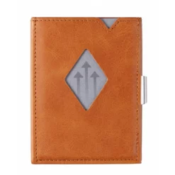 Exentri Wallet Cognac Für 10 Karten