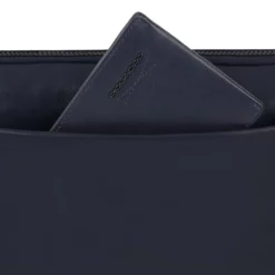 Piquadro Blue Square - Gürteltasche Mit Fronttasche In Navy -Koffer Verkaufs-Shop compressed CA5752B2V BLU 3