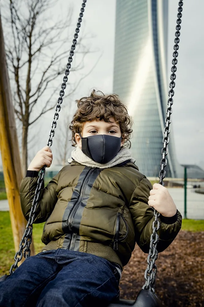 Active Mask Kids Dark Grey 3 Active Mask Kids Dark Grey
