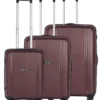 EPIC Airwave VTT Bio - 3er Koffer Set In Brick Red -Koffer Verkaufs-Shop compressed EAB101 09