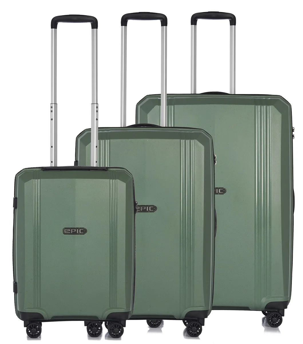 EPIC Airwave VTT Bio - 3er Koffer Set In Seagrass Green 3 EPIC Airwave VTT Bio - 3er Koffer Set In Seagrass Green