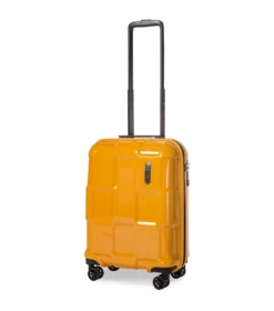EPIC Crate EX Solids, 4 Rollen Trolley 55 Cm In Zinnia Orange -Koffer Verkaufs-Shop compressed ECR40305 54 1