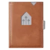 Exentri Wallet Leder Sand Für 10 Karten -Koffer Verkaufs-Shop compressed EX007 front pocket profileMR