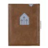 Exentri Wallet Leder Haselnuss Für 10 Karten -Koffer Verkaufs-Shop compressed EX020 front pocket profileMR