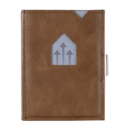 Exentri Wallet Leder Haselnuss Für 10 Karten