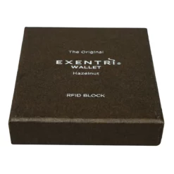 Exentri Wallet Leder Haselnuss Für 10 Karten -Koffer Verkaufs-Shop compressed EX020 giftboxMR