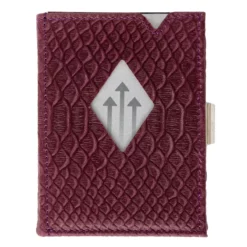 Exentri Wallet Leder Purple Cobra Für 20 Karten