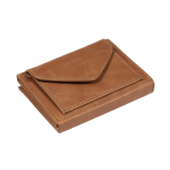 Exentri Multiwallet Leder Sand Für 5-10 Karten -Koffer Verkaufs-Shop compressed EXM507 back coinpocketMR