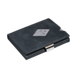 Exentri Multiwallet Leder Blau Für 5-10 Karten -Koffer Verkaufs-Shop compressed EXM515 front pocket sideMR