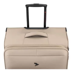 GoOn - Trolley L In Beige -Koffer Verkaufs-Shop compressed Griff4