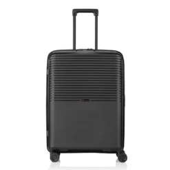 Jet - Trolley M In Schwarz -Koffer Verkaufs-Shop compressed Jet black medium vorne