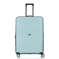 Jet - Trolley L In Hellblau -Koffer Verkaufs-Shop compressed Jet blue large vorne