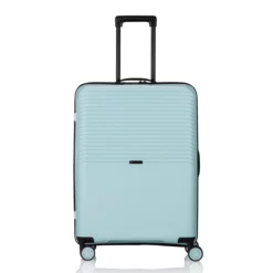 Jet - Trolley M In Hellblau -Koffer Verkaufs-Shop compressed Jet blue medium vorne