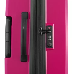 Jet - Trolley L In Rot -Koffer Verkaufs-Shop compressed Jet rot TSA detail2