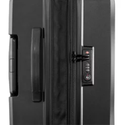 Jet - Trolley L In Schwarz -Koffer Verkaufs-Shop compressed Jet schwarz detail Dehnfalte2