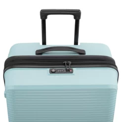 Jet - Trolley S In Hellblau -Koffer Verkaufs-Shop compressed Jet blau Griff oben