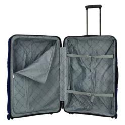 Kingston 3er Kofferset, Blau -Koffer Verkaufs-Shop compressed L219